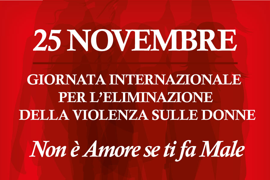 Giornata Internazionale per l'eliminazione della violenza sulle donne