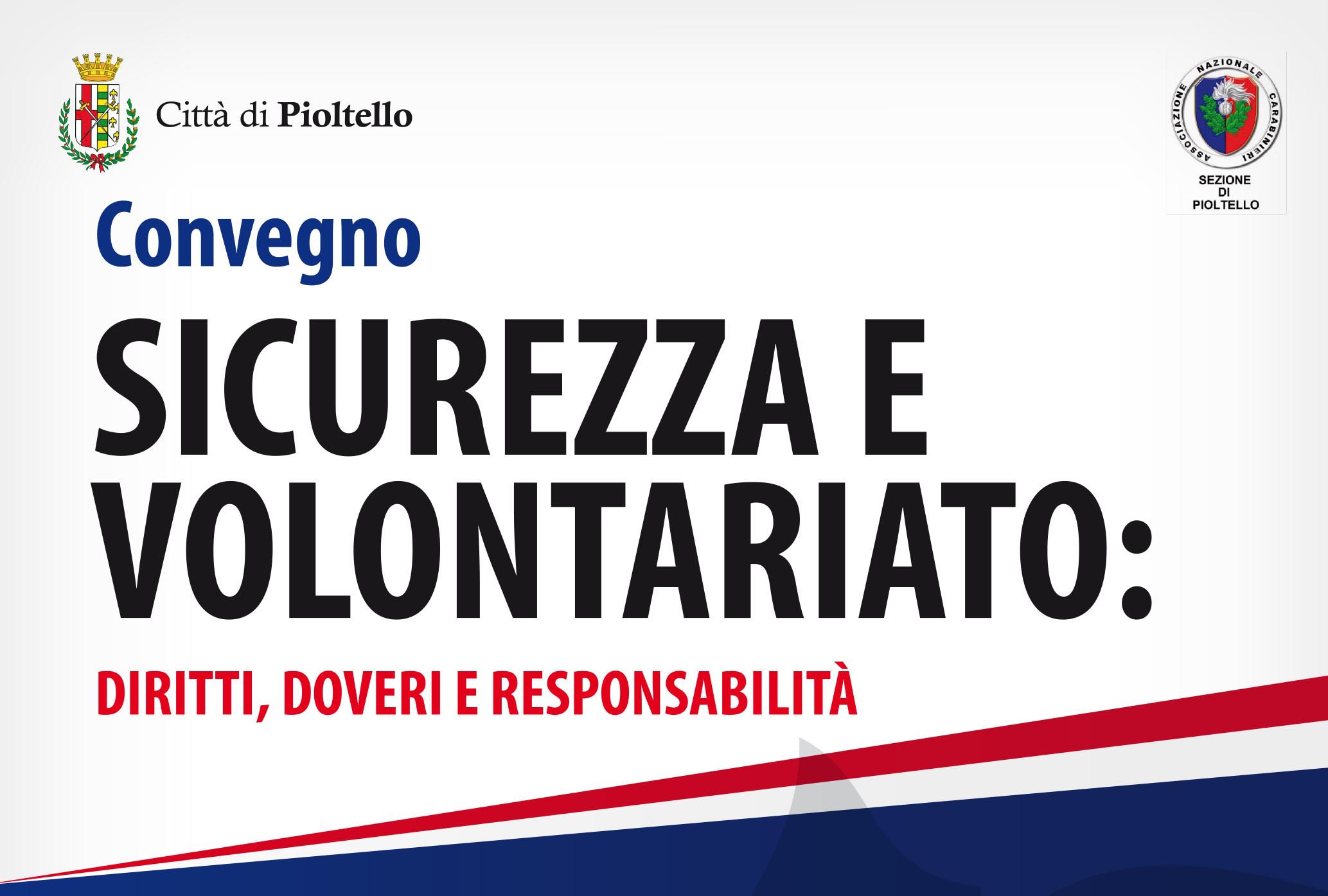 16 novembre in Sala consiliare si parla di “Sicurezza e volontariato”