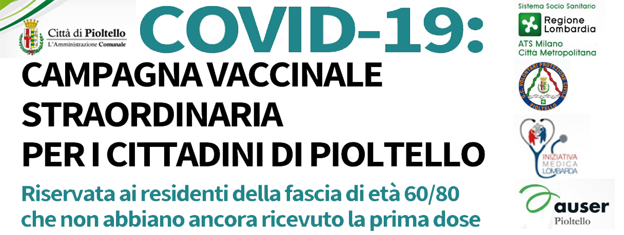 Campagna vaccinale straordinaria
