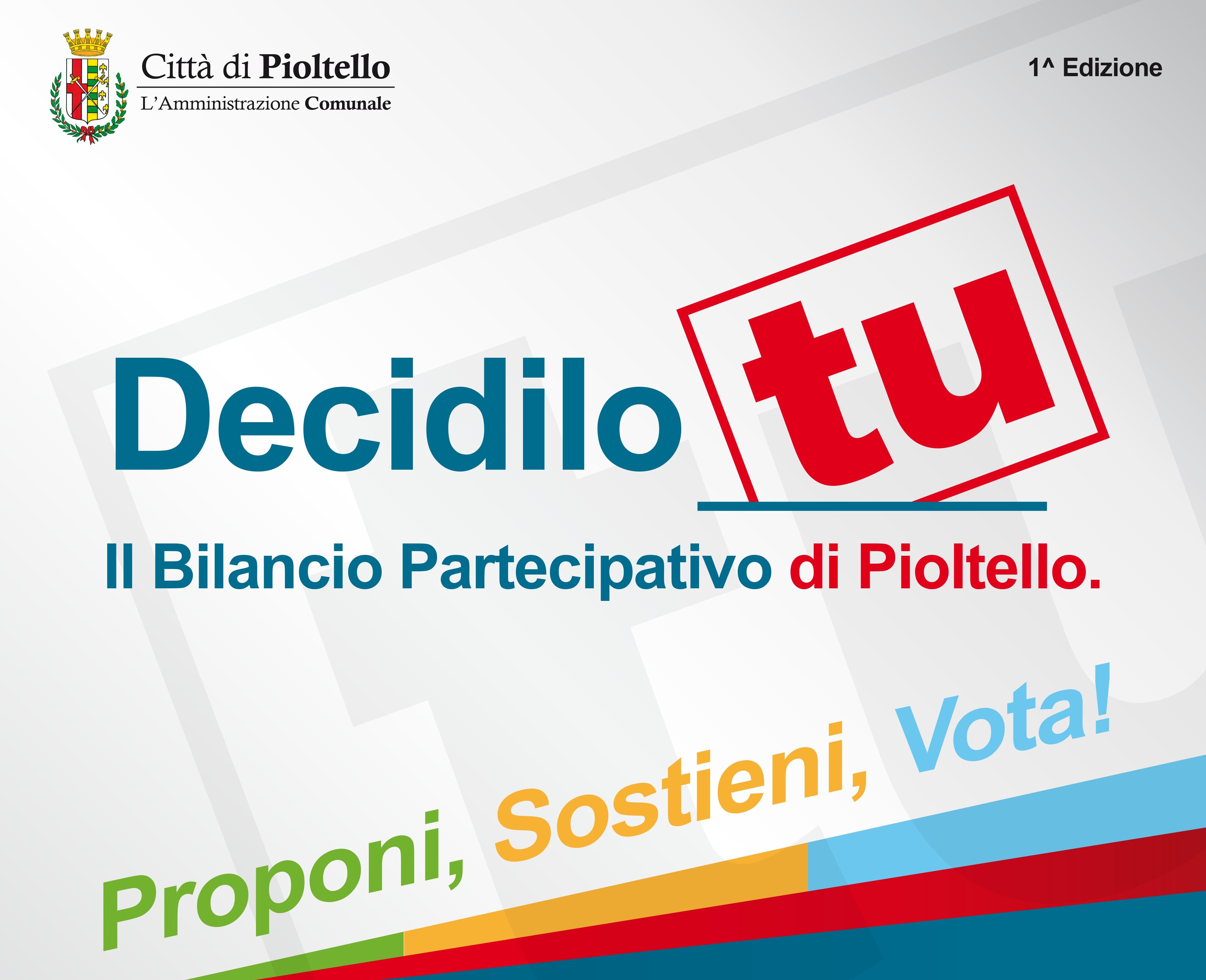18 febbraio, grande interesse per la serata di presentazione delle proposte del Decidilo Tu