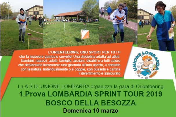 Gli atleti del trofeo di Orienteering “Lombardia Sprint Tour” in gara al Parco della Besozza
